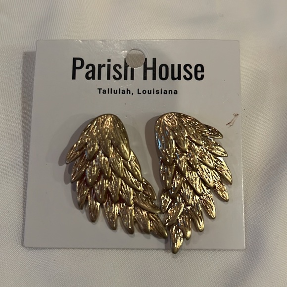 🩷Gold wing earrings - Picture 3 of 5